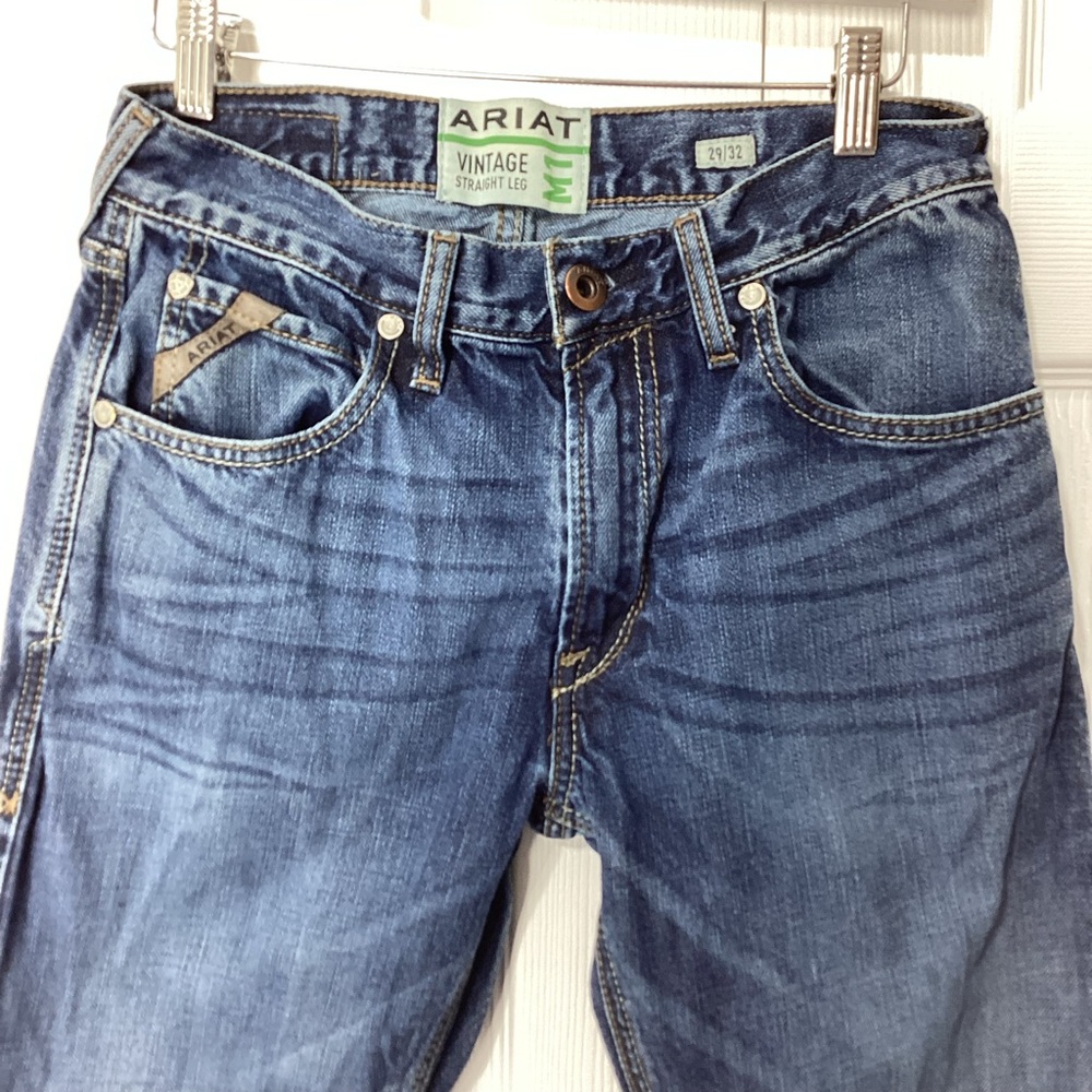 Ariat Dark Blue Denim Jeans - Picture 9 of 13